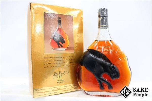 ◆注目! ミュコー ブラックパンサー 700ml 40％ 箱付き コニャック