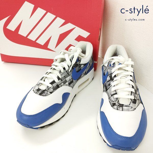 E350b [人気] NIKE ナイキ AIR MAX 1 PRNT スニーカー 28cm マルチカラー AQ0927-100 エアマックス | シューズ G
