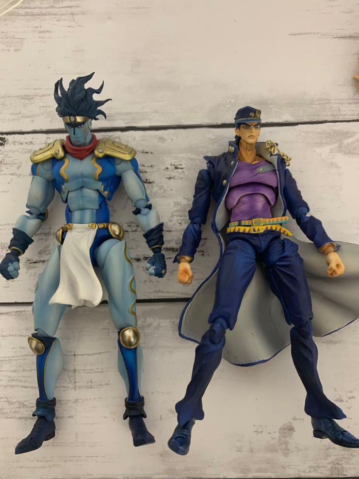 現状品】超像可動 空条承太郎 セカンド 初回限定版 スタープラチナ 