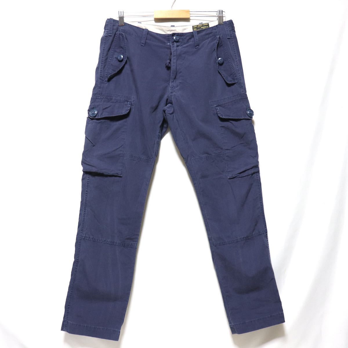 ラルフローレン M-65 カーゴ SURPLUS FIT 30×30 ミリタリー 希少【POLO RALPH LAUREN】modern fit surplus/カーゴパンツ