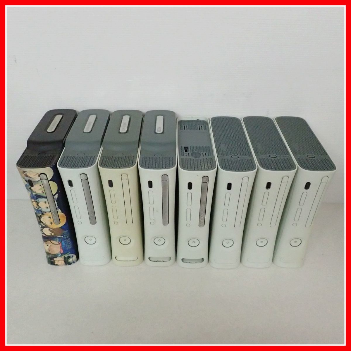 XBOX360 本体8台 + HDD4個 + AC8個 + AV8個 + 周辺機器