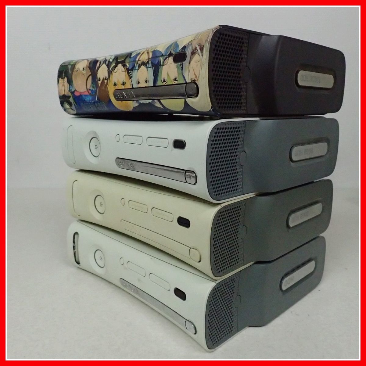Xbox 360✖︎カセット8個付き XBOX360 本体8台 + HDD4個 + AC8個 + AV8個 + 周辺機器
