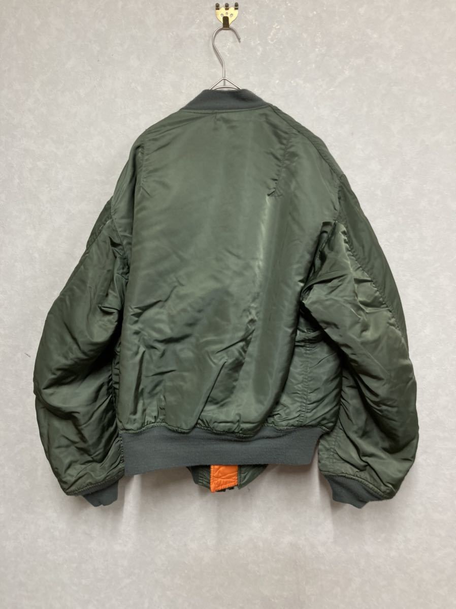 サイズXXL！90s ALPHA アルファMA-1 フライトジャケット リバーシブル