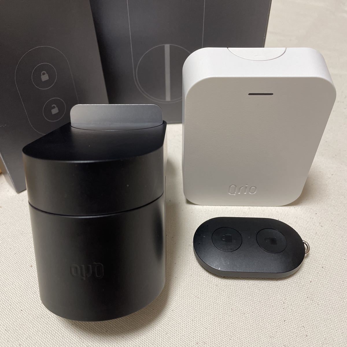 Qrio Lock ＋ Qrio Key ＋ Qrio Hubセット Q-SL2 ＋ Q-K1 ＋ Q-