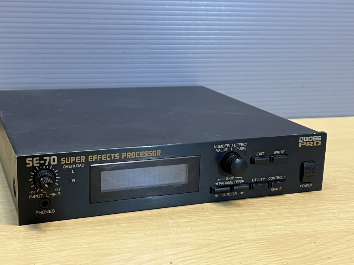 ボス BOSS PRO マルチエフェクター SUPER Effects Processor SE-70