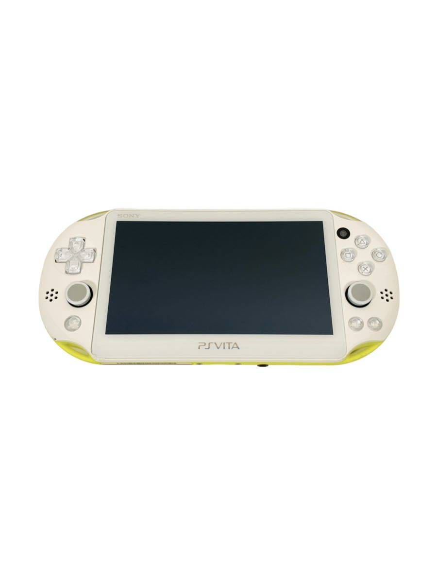 1円～ 動作確認済 SONY PS Vita PCH-2000 ZA13 Wi-Fiモデル ライムグリーン