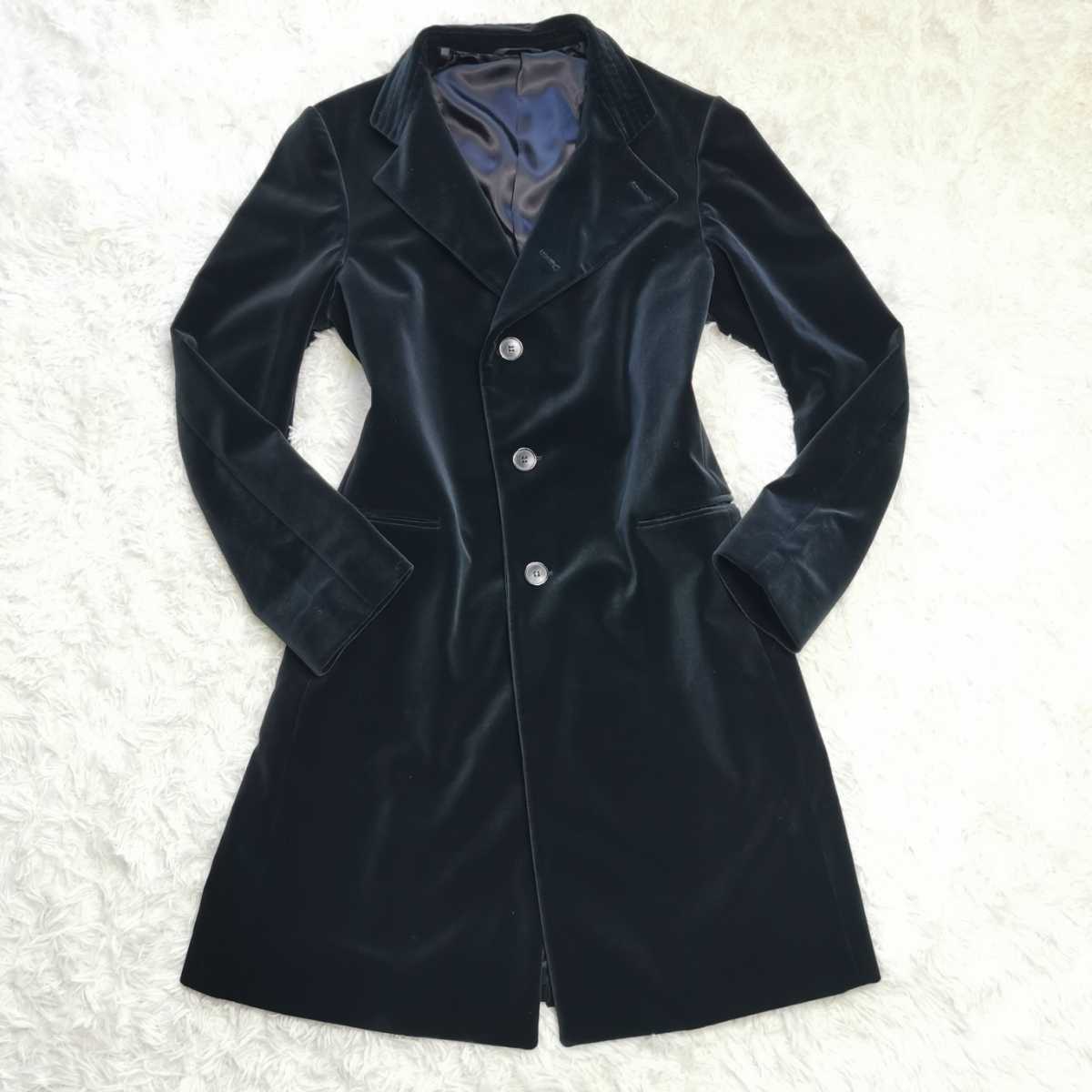 アルマーニコレッツォーニ【漆黒の輝き】ARMANI COLLEZIONI チェスター 