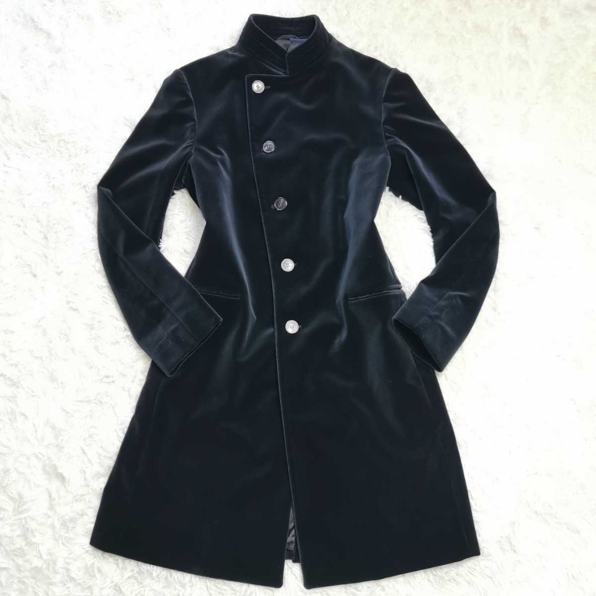 アルマーニコレッツォーニ【漆黒の輝き】ARMANI COLLEZIONI チェスター 