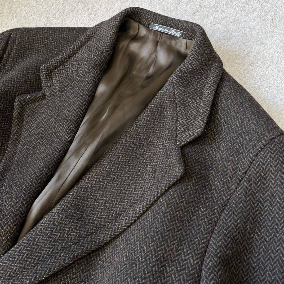GIORGIO ARMANI 【最高級の品格】ジョルジオアルマーニ ヘリンボーン 