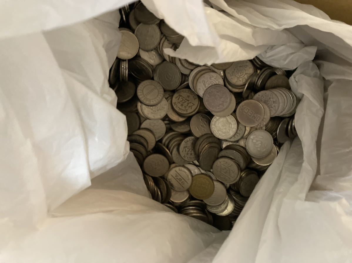 パチスロ メダル スロット 19.8キロ 約3，960枚相当 コイン 25φ 25パイ 6号機