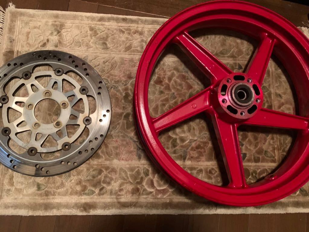 ZXR250 フロントホイール 