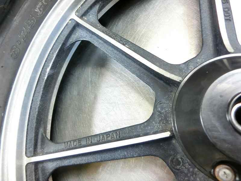 KZ550A フロントホイール、良品 19ｘ1.85☆Z550J、Z400FX KAWASAKI フロントホイール フロント z400fx」(ホイール)(パーツ)の 2026年最新Yahoo!オークション -z550fx(ホイール)の中古品
