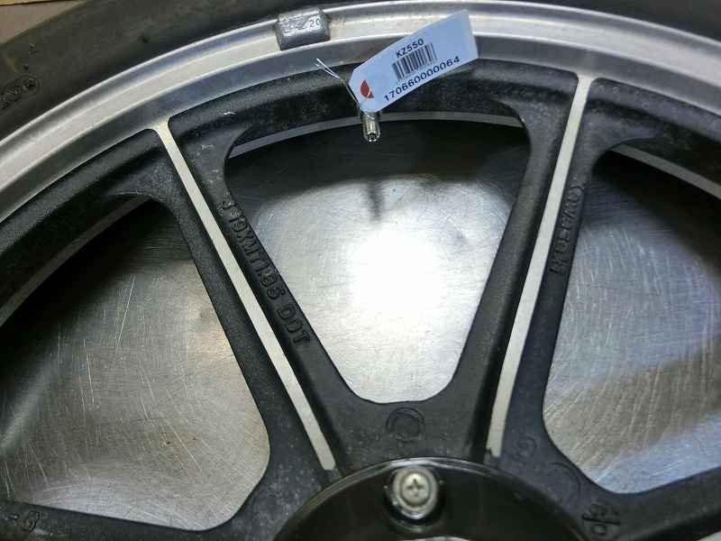 KZ550A フロントホイール、良品 19ｘ1.85☆Z550J、Z400FX KAWASAKI フロントホイール フロント z400fx」(ホイール)(パーツ)の 2026年最新Yahoo!オークション -z550fx(ホイール)の中古品