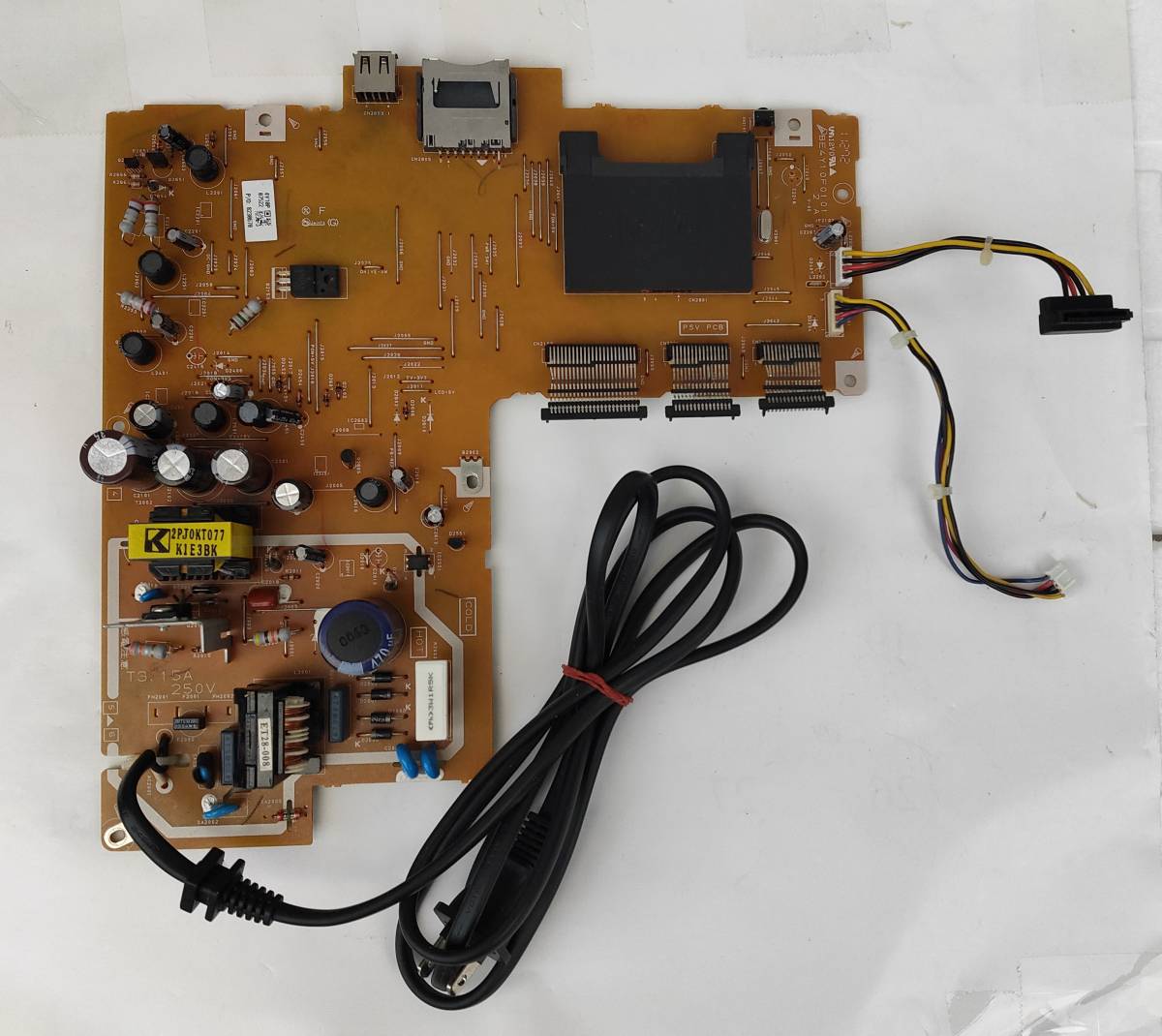 東芝REGZAブルーレイレコーダー D-BZ510の電源基板WAIT点滅修理補修 東芝 ブルーレイレコーダー D-BZ510用電源基板です。(東芝)｜売買され