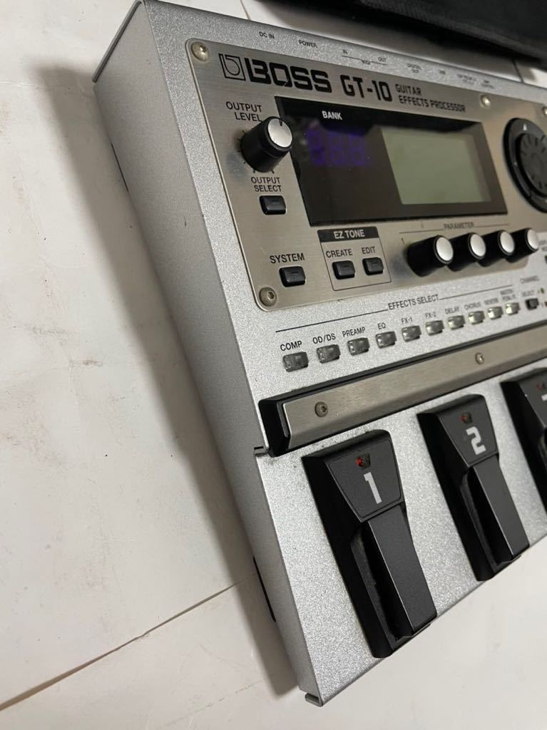 BOSS GT-10 Guitar Effects Processor マルチエフェクター SKB  