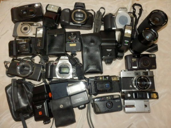 祖m-194《まとめ ペンタックス Canon KONICA ニコン レンズ ストロボ