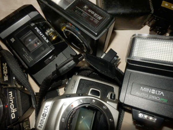 祖m-194《まとめ ペンタックス Canon KONICA ニコン レンズ ストロボ