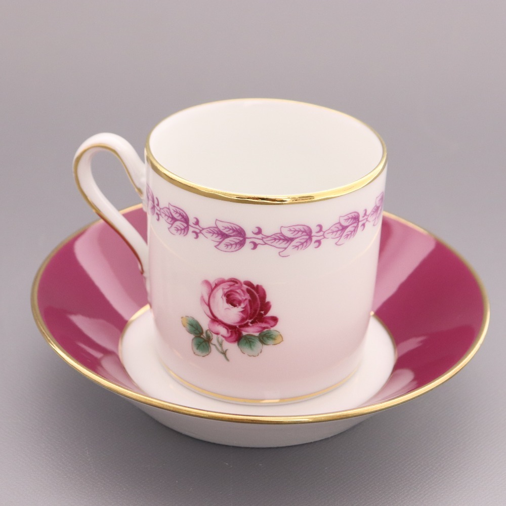 □ リチャードジノリ インペロ カメリア カップ＆ソーサー 6客セット