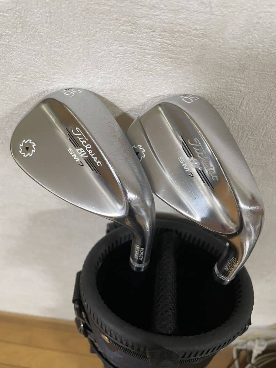 SM7 5012F 5614F 2本セット N.S.PRO 950GH タイトリスト ボーケイ ウェッジ 中古