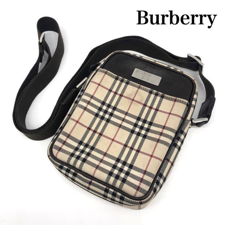 1円〜 BURBERRY 【男女兼用】 バーバリー ショルダーバッグ ボディ