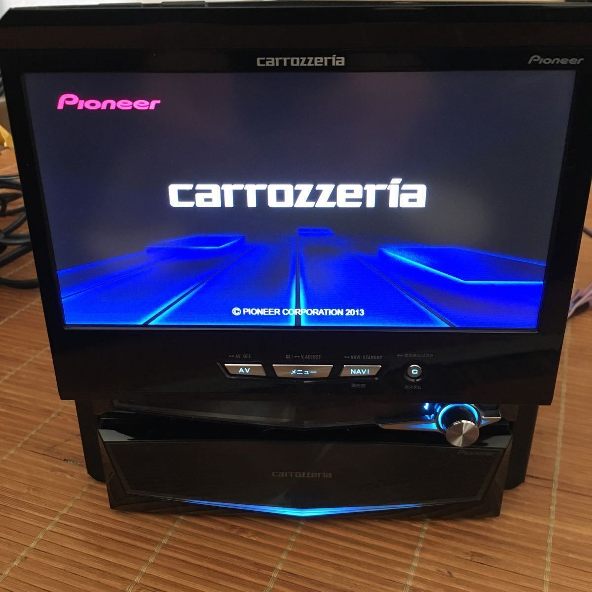 カロッツェリア carrozzeria HDDナビ AVIC-VH0009HUD Bluetooth