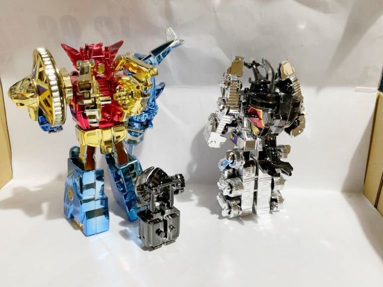 ミニプラ ハリケンジャー メッキ版 旋風神 轟雷神 風雷丸(忍風戦隊 