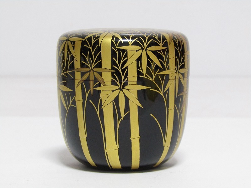 aa05-8123[SAN] 蒔絵師 省三 竹林蒔絵 棗 共箱 茶道具 | OSIR.OLSZTYN.PL