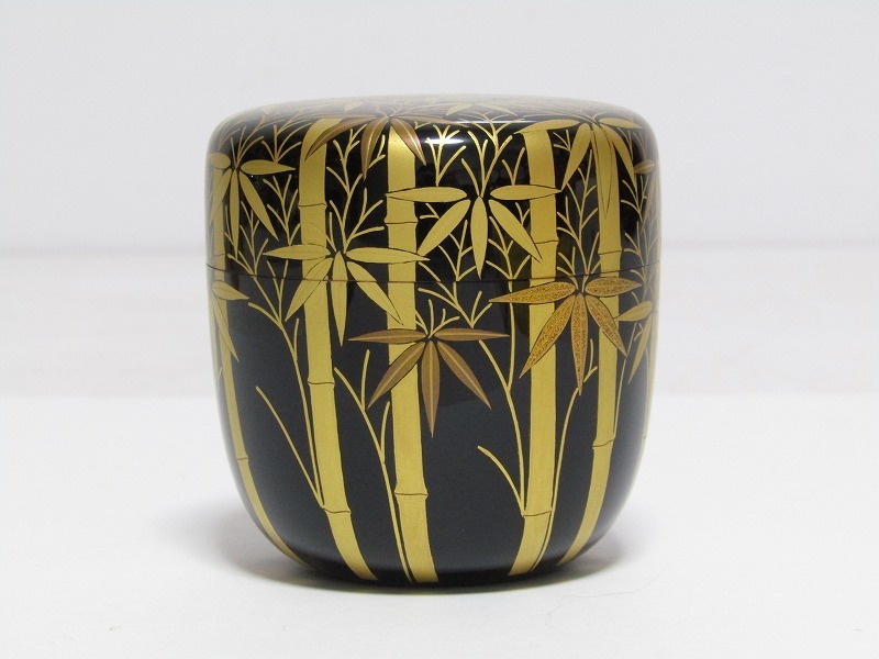 aa05-8123[SAN] 蒔絵師 省三 竹林蒔絵 棗 共箱 茶道具 | OSIR.OLSZTYN.PL