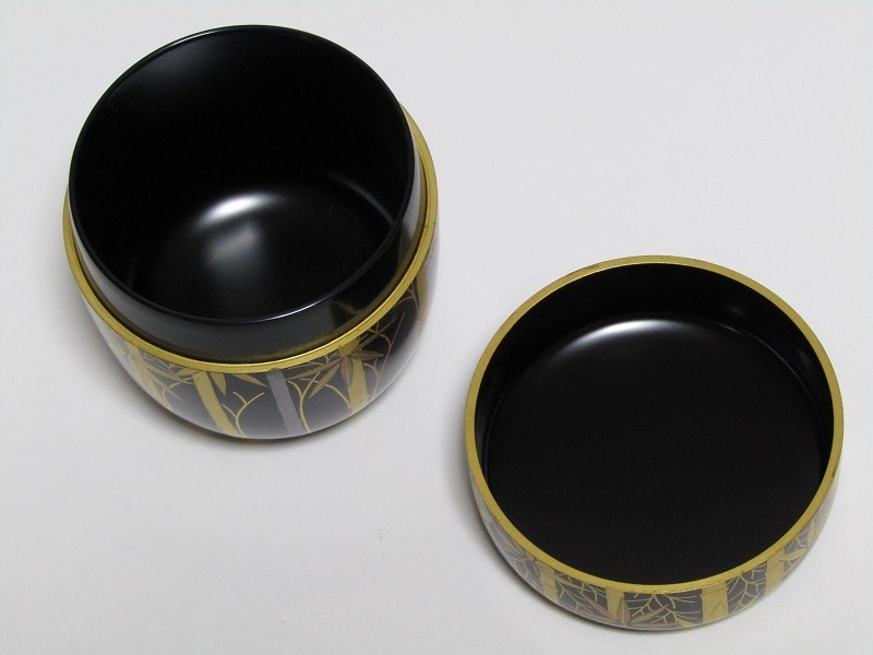 aa05-8123[SAN] 蒔絵師 省三 竹林蒔絵 棗 共箱 茶道具 | OSIR.OLSZTYN.PL