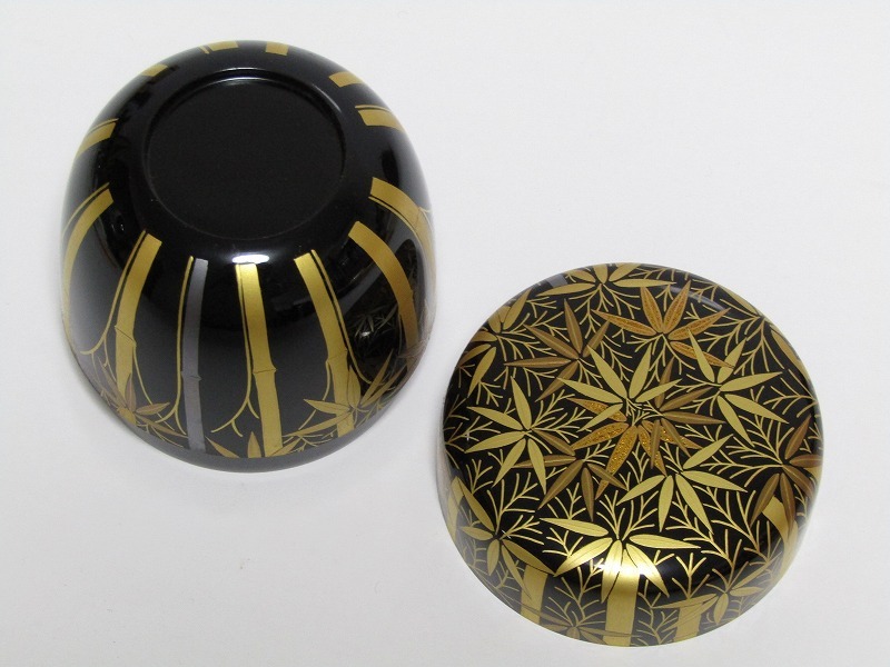 aa05-8123[SAN] 蒔絵師 省三 竹林蒔絵 棗 共箱 茶道具 | OSIR.OLSZTYN.PL