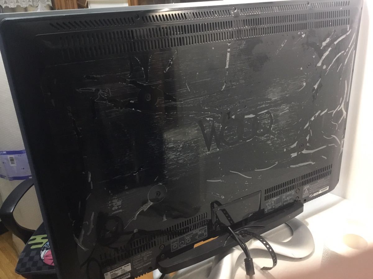 K‐R4.12.21] HITACHI(日立)wooo液晶テレビ 32インチ☆2008年製 UT32