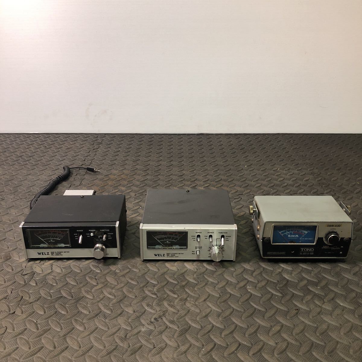 Power Welz SWR Meter and SP Mullard SP-1200 0 Rossum 1.8-500MHz