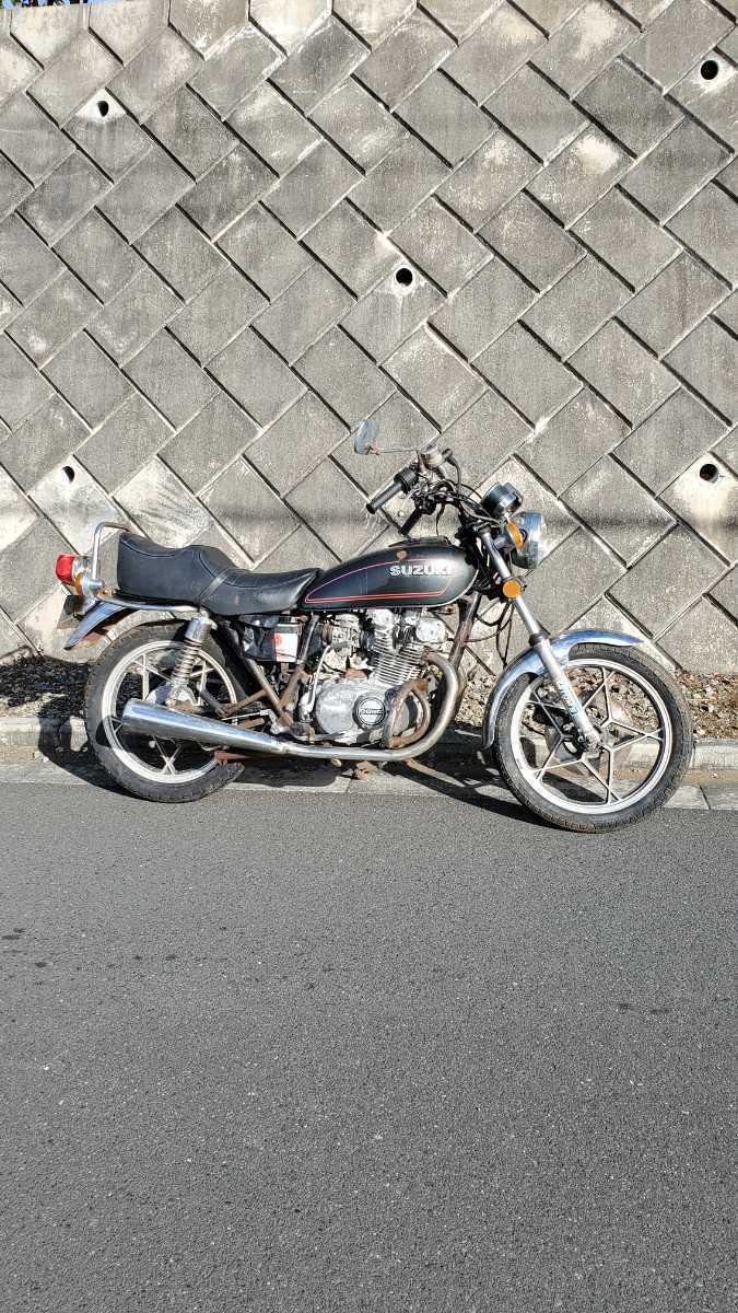 GS400☆引きキャブ☆実動外し☆かけ有り GS400キャブの外し方と二次