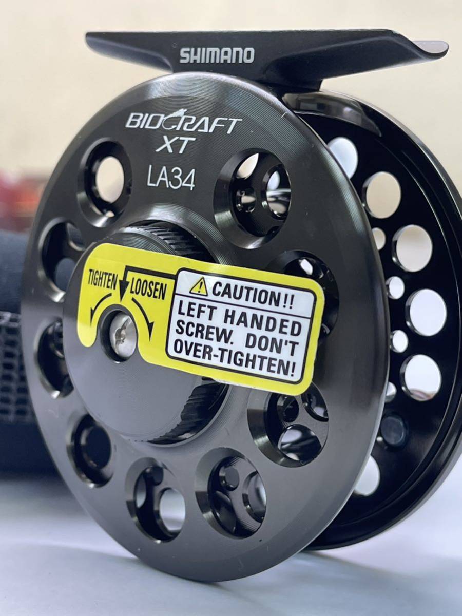 reel シマノフライリール biocraft XT LA34未使用 Shimano XT Biocraft