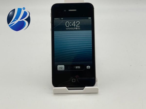 【本体美品】☆Apple iphone4s A1387☆iOS6/判定－/動作確認済/ブラック/32GB/完動品/初期化済/アップル/中古/＃S1236