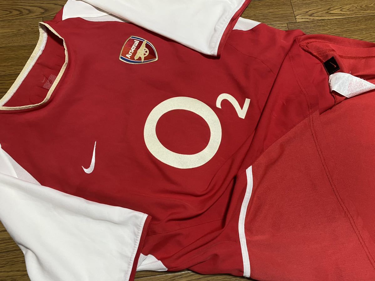 2002 アーセナルFC ティエリ・アンリ選手ホームユニフォーム NIKE社製