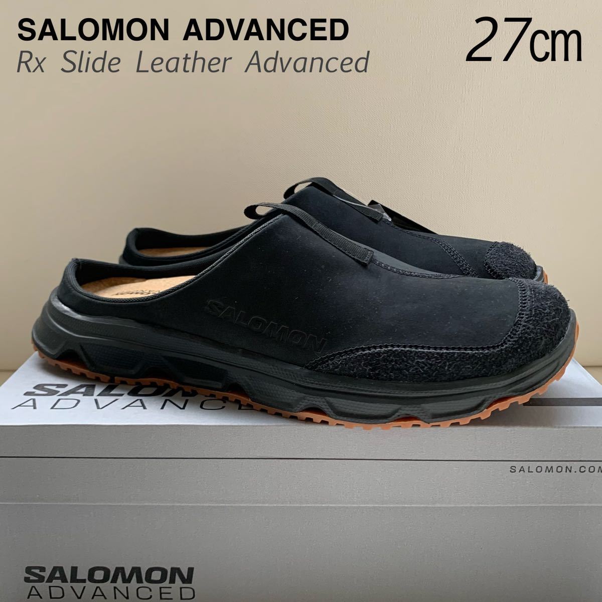 新品 SALOMON ADVANCED サロモン アドヴァンスド RX SLIDE LEATHER 