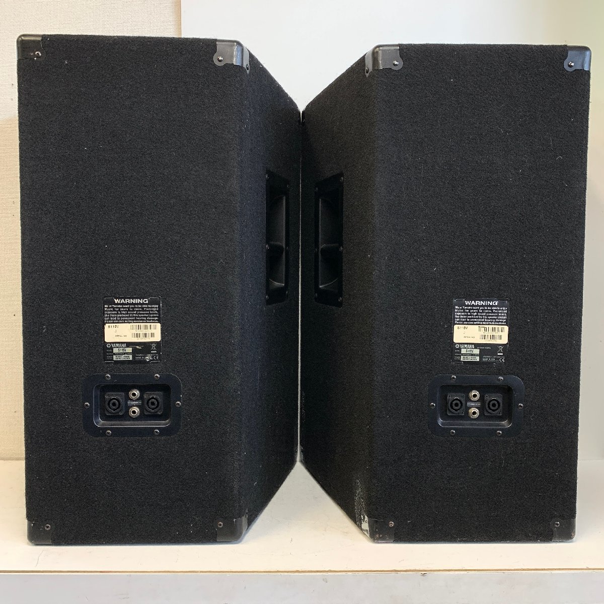 YAMAHA ( ヤマハ ) S115V PAスピーカー 2個セット Amazon.co.jp