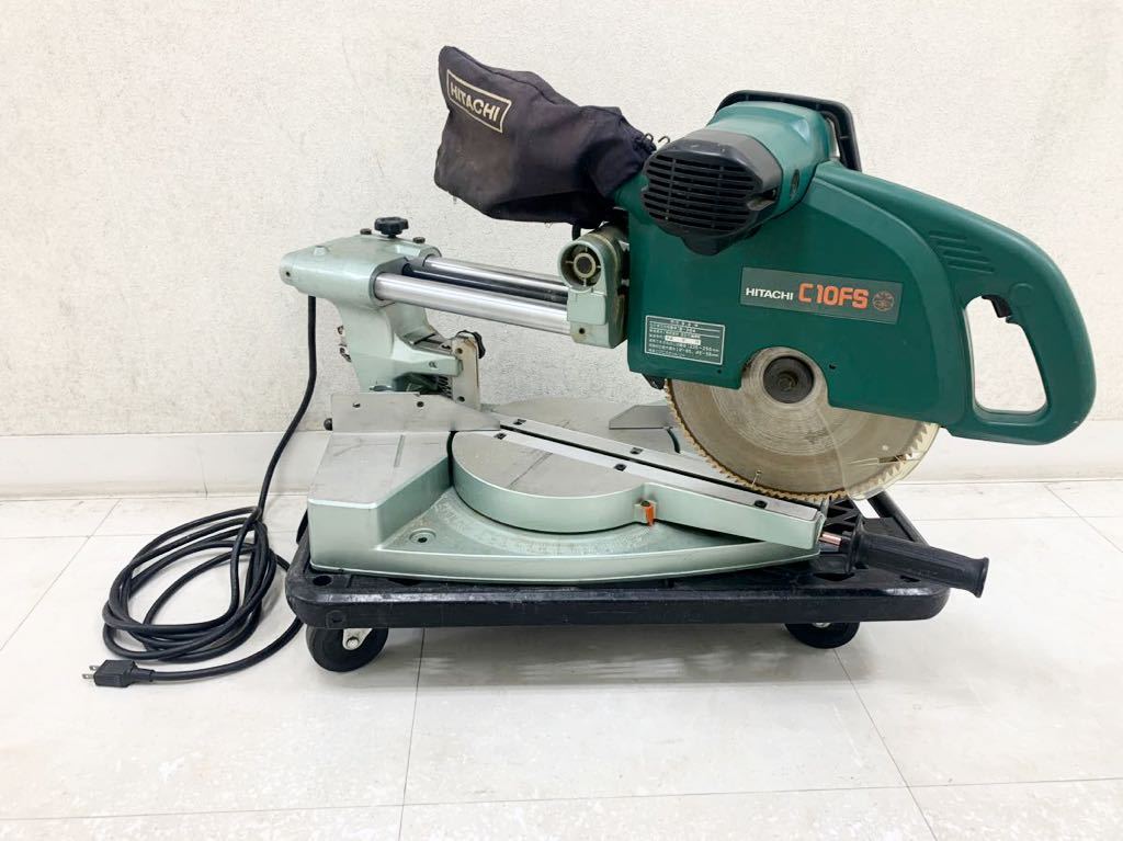 日立工機 卓上スライド丸のこ HITACHI 電動工具 木工 255mm C 10FS 大工