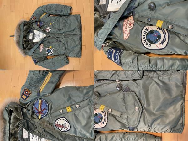 激レア☆AVIREX PATCHED N-3B バズリクソンズ アルファ メンズ