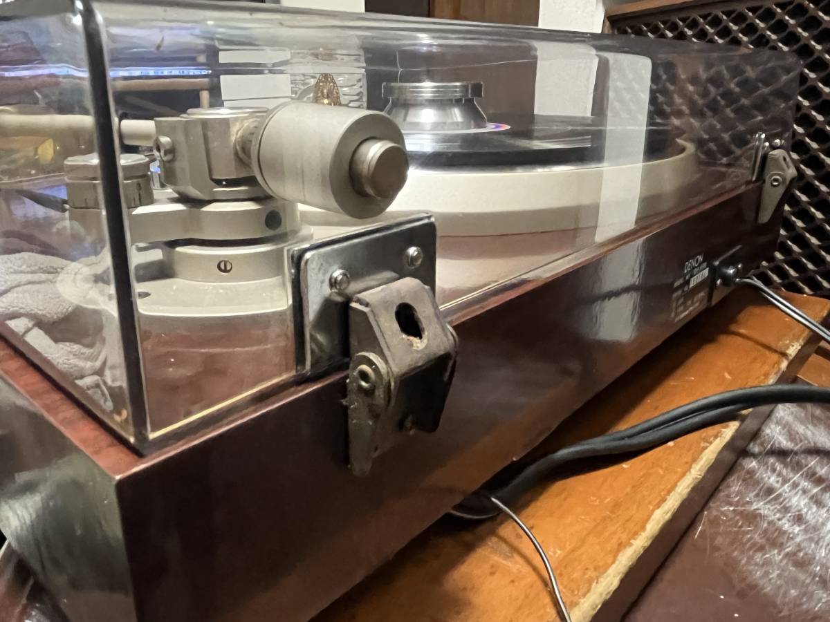 ★★　名機　DENON DP-55M　⑬　クォーツ式　　基本動作確認　良品!?　USED ★★