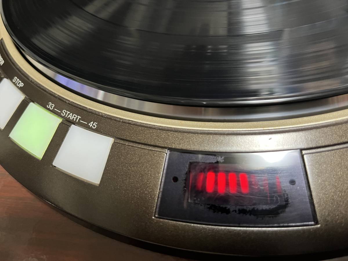 ★★　名機　DENON DP-55M　⑬　クォーツ式　　基本動作確認　良品!?　USED ★★