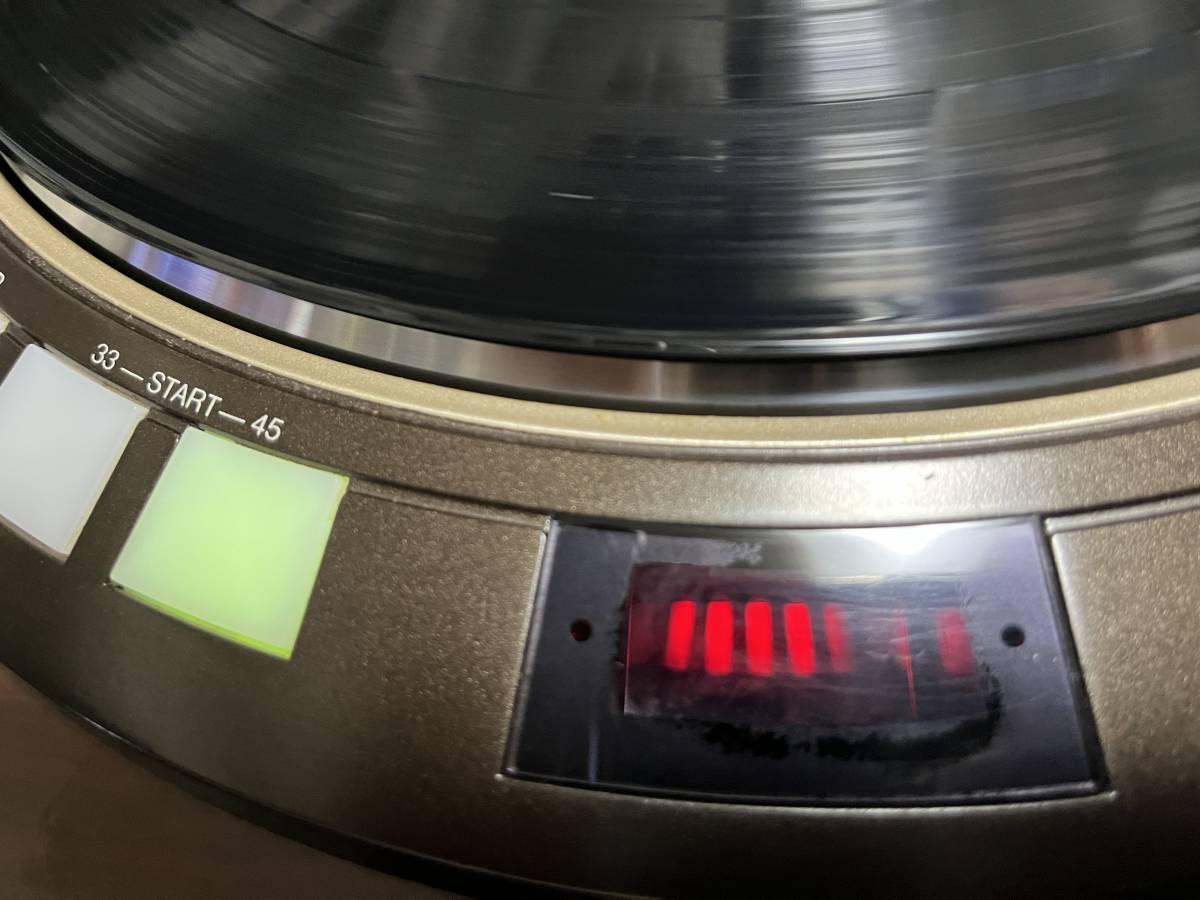 ★★　名機　DENON DP-55M　⑬　クォーツ式　　基本動作確認　良品!?　USED ★★