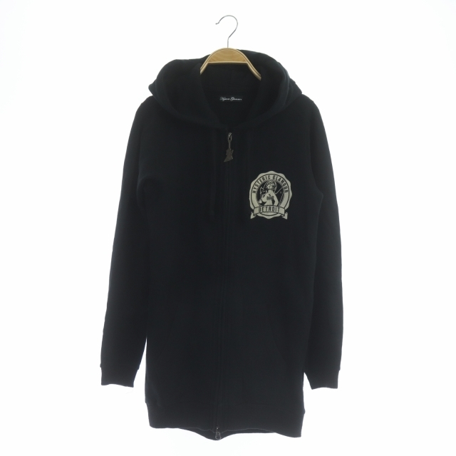 ヒステリックグラマー HYSTERIC GLAMOUR 裏起毛 ロングZIPパーカー