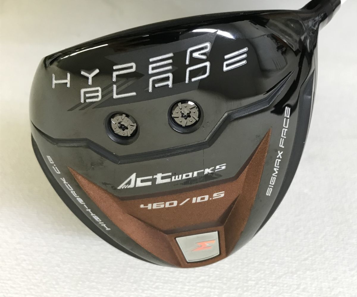 W065-I45-208 Act works HYPER BLADE ドライバー 460/10.5 フレックスR 