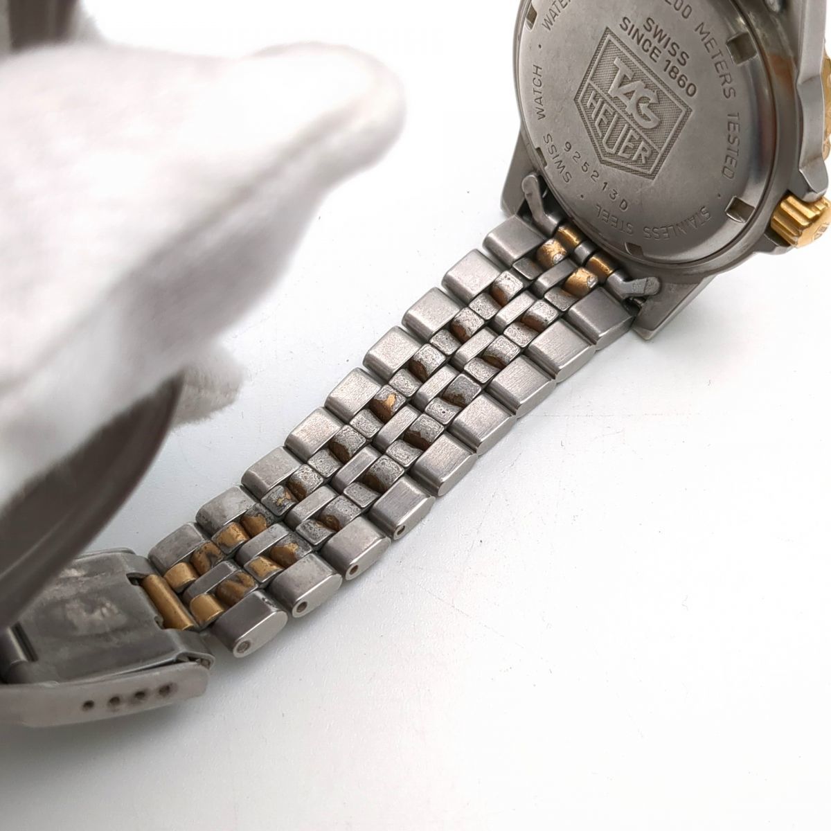 ジャンク品 不動 TAG-HEUER タグ・ホイヤー 925.213G-2