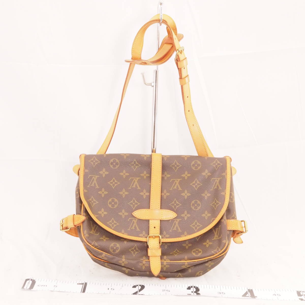 ルイ・ヴィトン モノグラム ソミュール 30 LOUIS VUITTON 斜め掛け