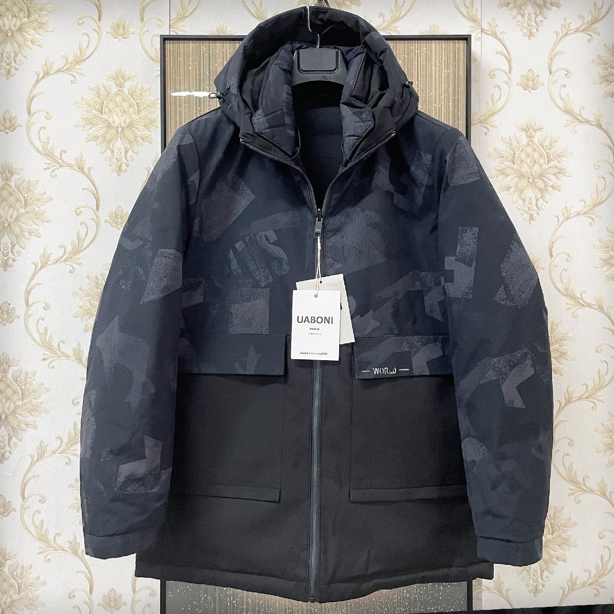 最高級EU製＆定価12万◇UABONI*Paris*ダウンジャケット*ユアボニ*パリ 