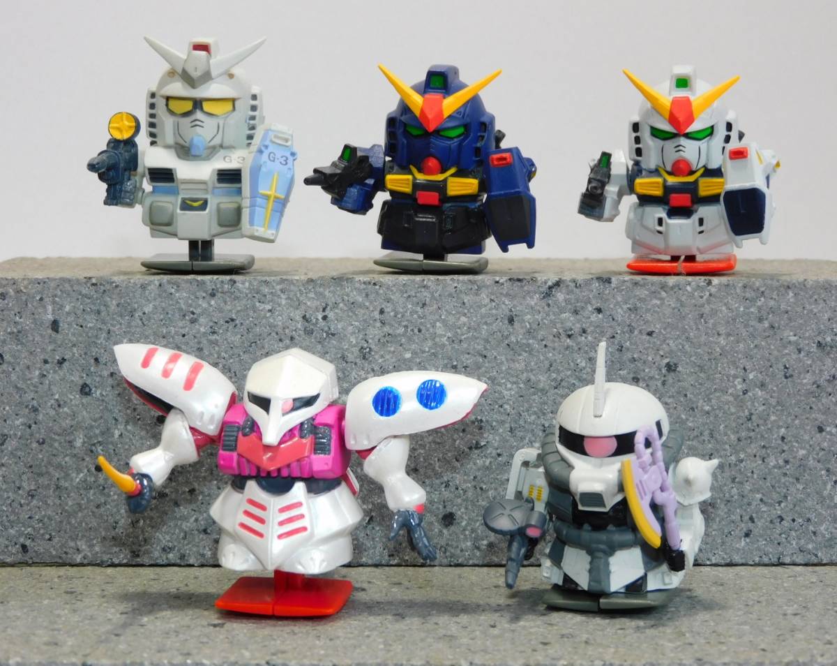 バンダイ ノコノコRQ【5体セット】☆ガンダムMk-2 エゥーゴ 