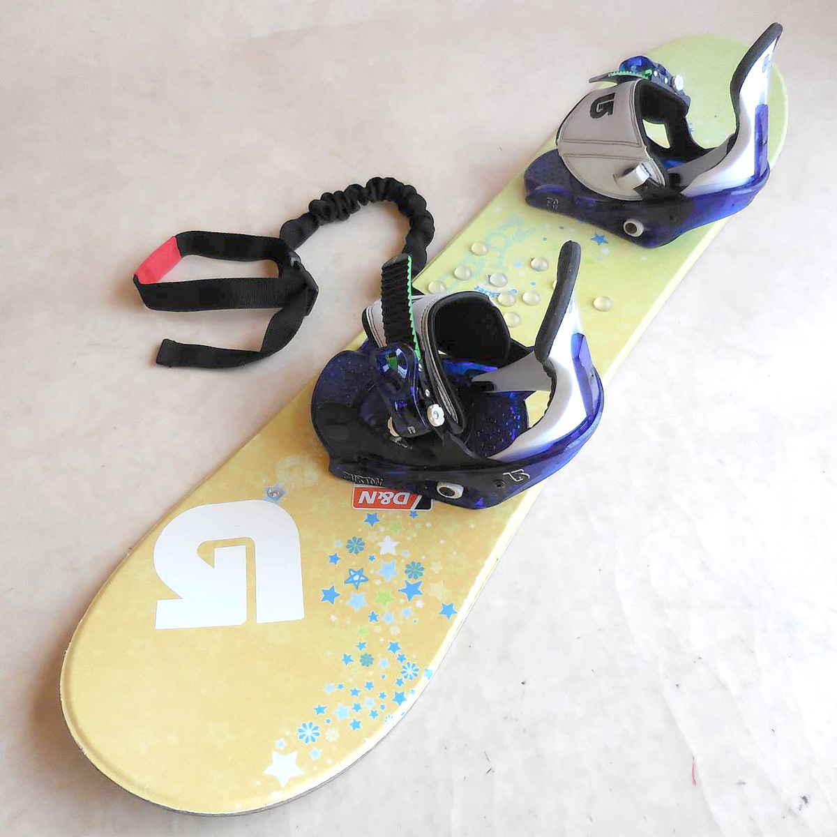 送料安メンテWAX済 BURTON CHICKLET キッズ スノーボード チクレット100 スノーボードセット キッズスノーボード BURTON バインディング